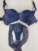 Conjunto de Lingerie Maria - Azul Frozen 