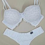 Conjunto de lingerie Maria - Branco