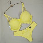 Conjunto de lingerie Maria - Amarelo