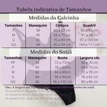 Conjunto de lingerie Maria - Preto
