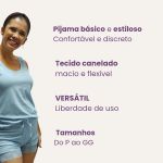  Shortdool Susan  malha canelada camiseta - Frozen