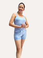 Shortdool Susan  malha canelada camiseta - Frozen