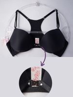 35 - Sutiã Liso Nadador Microfibra - Preto