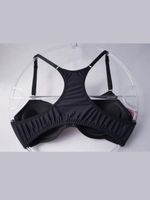 35 - Sutiã Liso Nadador Microfibra - Preto
