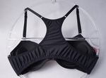 35 - Sutiã Liso Nadador Microfibra - Preto