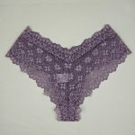 Conjunto Maria Malva com Bojo em Renda e Calcinha rendada Fio Duplo