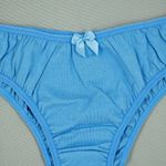 12 - Tanga de algodão adulto - Azul