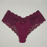 Conjunto de lingerie Maria cor Marsala 