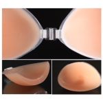Sutiã Adesivo de Silicone Nude com Fecho Frontal Reutilizável