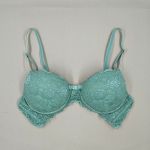 Conjunto de lingerie em renda Maria  - Verde Menta