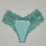 Conjunto de lingerie em renda Maria  - Verde Menta