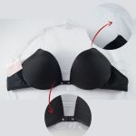 36 - Sutiã Frente Única Silicone Costas