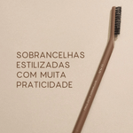 Pincel Sobrancelhas Duo Brow Brush Nádia Tambasco By Océane
