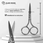 Tesoura para Designer de Sobrancelha SC-02 Klass Vough