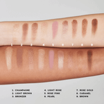Paleta de Sombras Unique Océane Edition - 9 Tons Versáteis