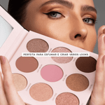 Paleta de Sombras Unique Océane Edition - 9 Tons Versáteis