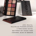 Paleta Multifuncional Face Océane - Iluminador, Contorno e Blush
