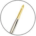 Pinça Profissional Ponta Reta Curva TW-195DHG Klass Vough