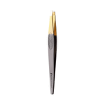 Pinça Profissional Ponta Reta TW-048FHQH Dourada Klass Vough