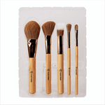 Bamboo Brush Face Set - Kit de Pinceis para Face - Klass Vough