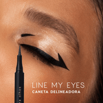 Caneta Delineadora Preta Line My Eyes Océane Edition