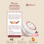 Esfoliante Corporal Quartzo Rosa Ritual Empodera – Dalla