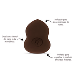 Esponja de Maquiagem - Skin Shades Brown - Klass Vough