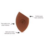 Esponja de Maquiagem - Skin Shades Caramel - Klass Vough