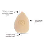 Esponja Para Base Beige Skin Shades PF-444-04 Klass Vough