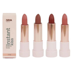 Batom Bala Matte Instant Kiss Nina Makeup