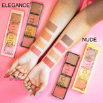 Paleta Blush, Contorno e Iluminador Dalla