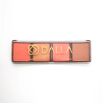 Paleta Blush, Contorno e Iluminador Dalla