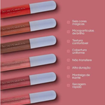 Batom Líquido Secret Garden – Dalla Makeup
