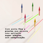 Caneta Delineadora Flash Color Pen Neon Oceane 4you
