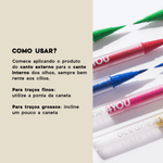 Caneta Delineadora Flash Color Pen Neon Oceane 4you