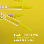 Caneta Delineadora Flash Color Pen Neon Oceane 4you