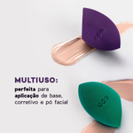 Esponja de Maquiagem Flat Blend Océane