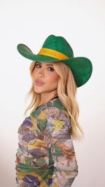 Chapéu Brasil Cowboy - Verde