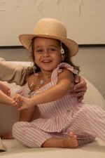 Chapéu Cowboy Cru Argola Prata Infantil