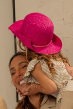 Chapéu Cowboy Cru Argola Prata Infantil