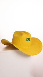 Chapéu Cowboy Amarelo Brasil - Bandeira