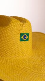 Chapéu Cowboy Amarelo Brasil - Bandeira