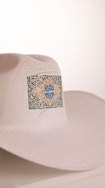 Chapéu Cowboy Off Brasil - Bandeira Strass