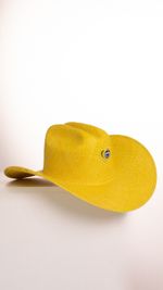 Chapéu Cowboy Brasil Amarelo - Coração
