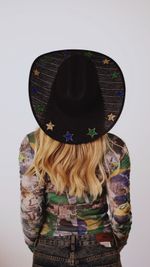 Chapéu Cowboy Preto - Bandeira Brasil