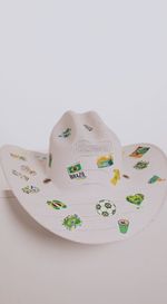 Chapéu Cowboy Off Adesivos - Brasil