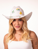 Chapéu Cowboy Off Adesivos - Brasil