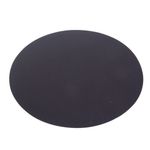 Capa Para Sousplat Oval Linhão Preto