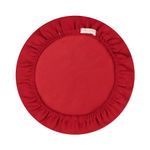 Capa Para Sousplat Liso Vermelho
