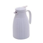 Garrafa Térmica Trançada Branca